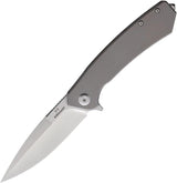 Ganzo Knives Skimen Framelock Gray SKIMEN TI by Ganzo Knives