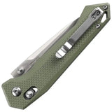 Ganzo Knives Firebird G-Lock Green FB7651-GR - 3.25in Satin 440C Blade Green G10 Handle by Ganzo Knives