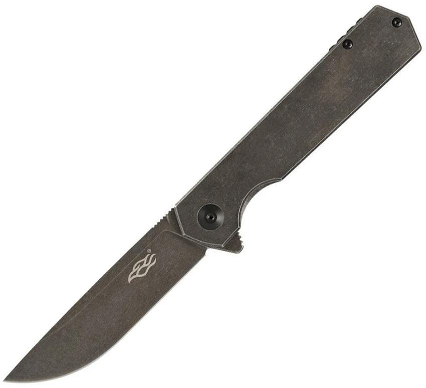 Ganzo Knives Firebird Framelock Black SW FH13-SS by Ganzo Knives
