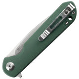 Ganzo Knives Firebird Linerlock Green FH41-GB - 3.5in Satin D2 Spear Point Blade Green G10 Handle by Ganzo Knives