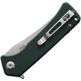 Ganzo Knives Firebird Linerlock Green FH923GB - Satin D2 Blade With Green G10 Handle And Extended Tang by Ganzo Knives