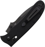 Ganzo Knives Black Axis Lock Folder G704B - 4.5 Inch Closed, 3.38 Inch Black 440C Drop Point Blade by Ganzo Knives