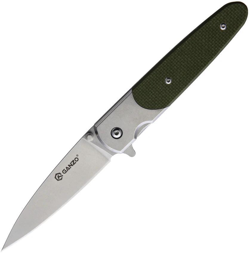 Ganzo Knives G7432 Linerlock Green G743-2-GR by Ganzo Knives