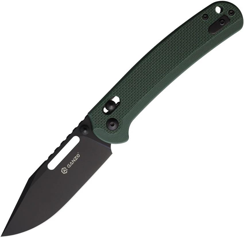 Ganzo Knives G-Lock Green G768PT-GB by Ganzo Knives