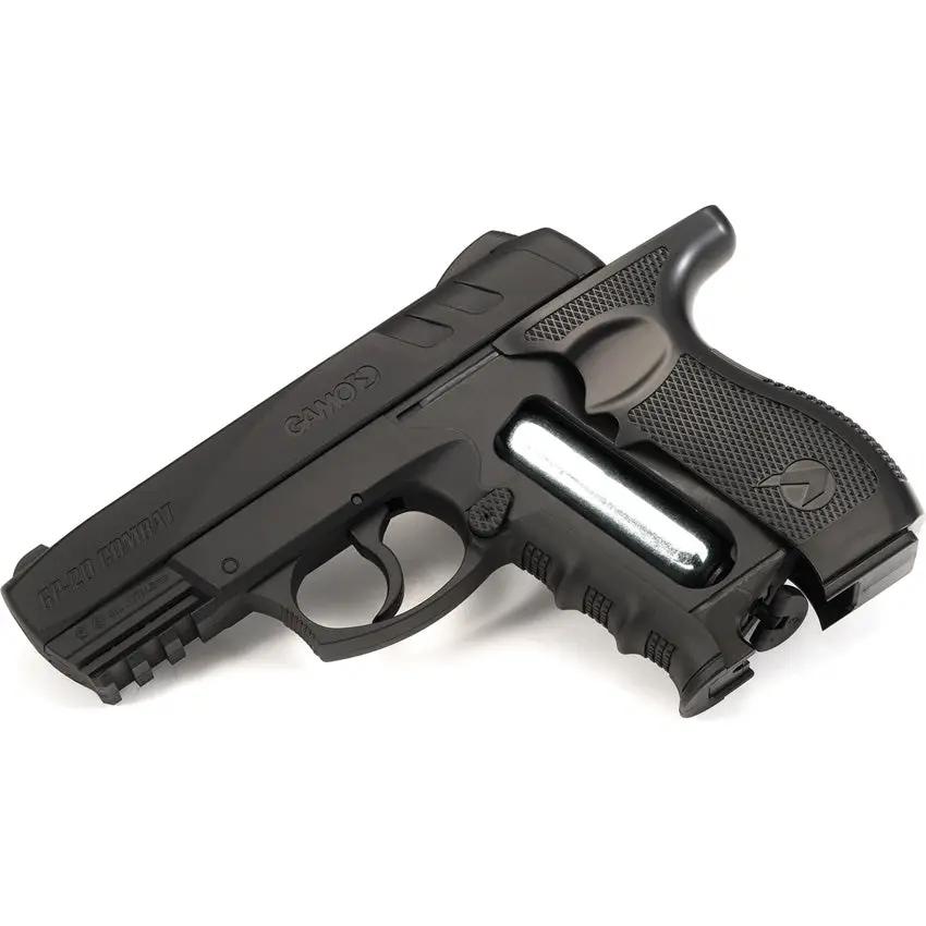 Gamo GP20 Combat BB Pistol - Semi Automatic CO2 Powered BB Pistol 400 FPS 20 Round Magazine by Gamo