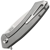 Ganzo Knives Adimanti Linerlock Orange G10 Handle With Extended Tang And Glass Breaker D2 Blade by Ganzo Knives