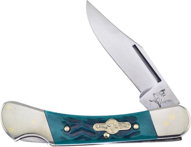 German Bull Lockback Green Bone GB-110GPB by German Bull