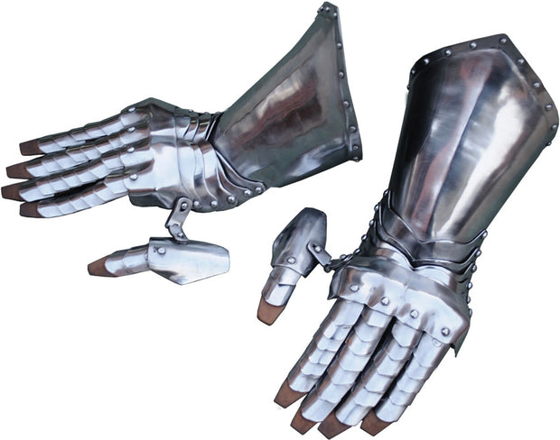 Get Dressed For Battle Articulated Steel Gauntlets AB3943 by Get Dressed For Battle