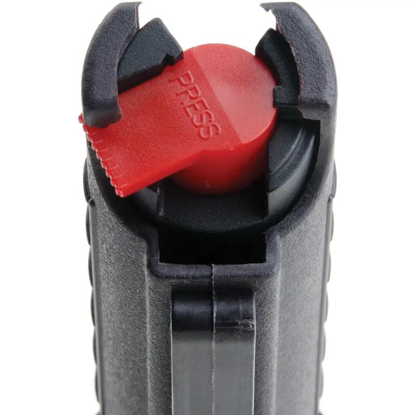 Guard Dog Quick Action Pepper Spray - 16 Foot Range With UV Dye In Black ABS Case And Keyring by Guard Dog