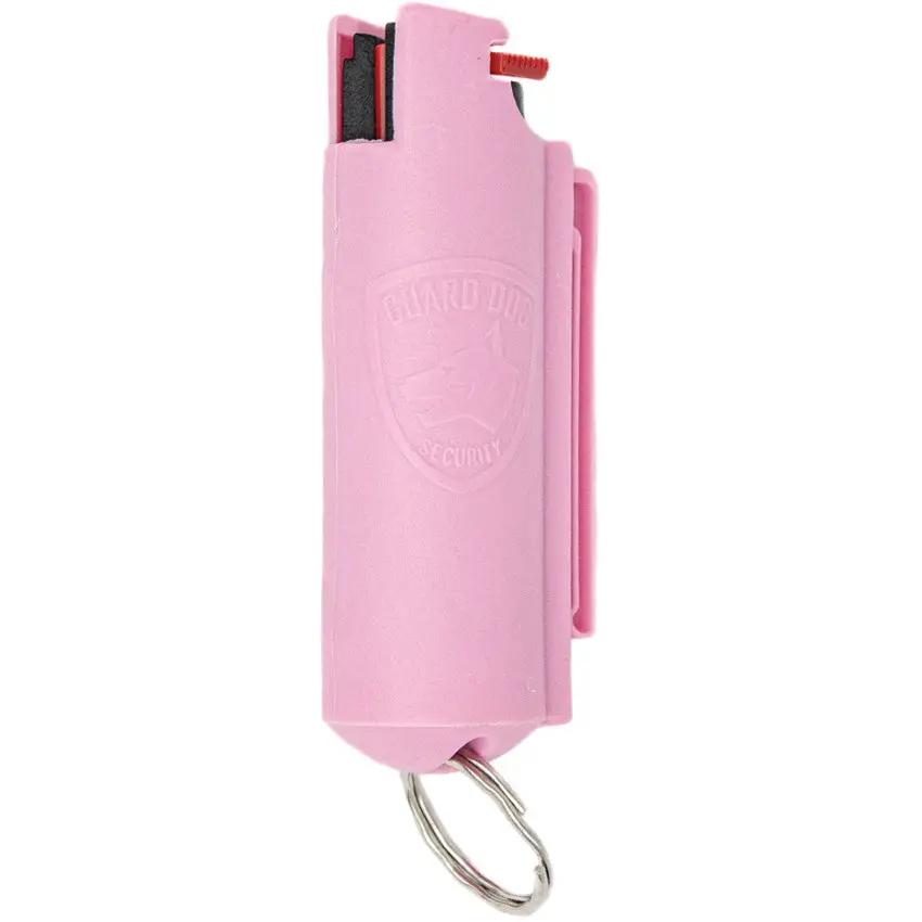 Guard Dog Quick Action Pepper Spray Pink - Shoots 16 Feet With OC Pepper And UV Dye by Guard Dog