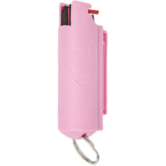 Guard Dog Quick Action Pepper Spray Pink - Shoots 16 Feet With OC Pepper And UV Dye by Guard Dog