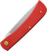 German Eye Clodbuster Red 9875 RT - Satin Finish Stainless Blades and Red Smooth Synthetic Handle by German Eye