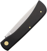 German Eye Clodbuster Black 9875 SW - Satin Finish Skinner Blade With Black Synthetic Handle by German Eye