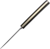 German Eye Clodbuster Black 9875 SW - Satin Finish Skinner Blade With Black Synthetic Handle by German Eye