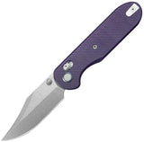 GEO Knife Ethereal Cutter Axis Lock Purp GEO2401L by GEO Knife