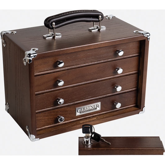 Gerstner International 4-Drawer Mini Portable Chest T-12-D by Gerstner International