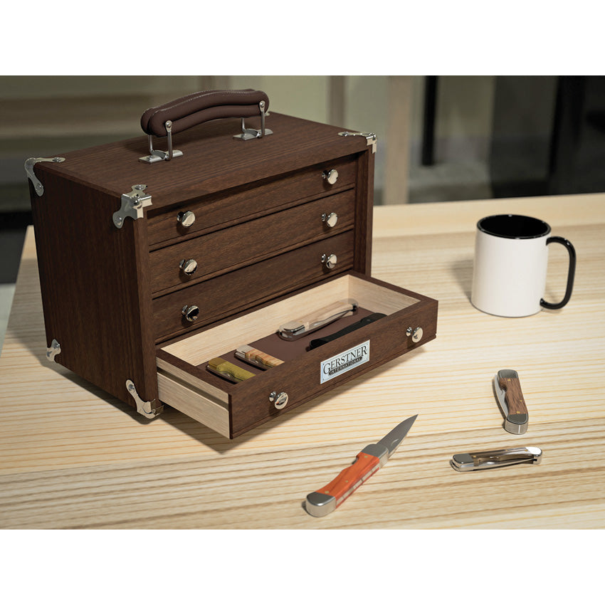 Gerstner International 4-Drawer Mini Portable Chest T-12-D by Gerstner International
