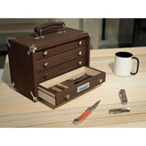 Gerstner International 4-Drawer Mini Portable Chest T-12-D by Gerstner International