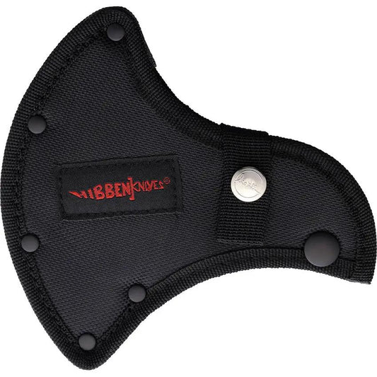 Hibben Pro Thrower Axe GH0866 Premium 12 Inch One Piece Satin Head Four And A Half Inch Edge Lanyard Hole For Outdoors by Hibben