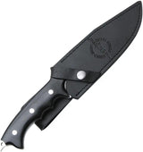 Hibben Legacy Combat Bowie Knife GH5027 Full Tang Satin Blade 12In With Lanyard Serialized Leather Sheath For Collectors by Hibben