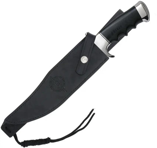 Hibben Expendables Legionnaire Bowie Knife 9.5in 7Cr17MoV Blade Pakkawood Handle Belt Sheath For Outdoorsmen by Hibben