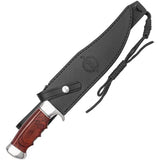 Hibben Legionnaire Bowie II Knife 15in With 9.5in 7Cr17MoV Blade Pakkawood Handle For Outdoorsmen Premium Quality by Hibben