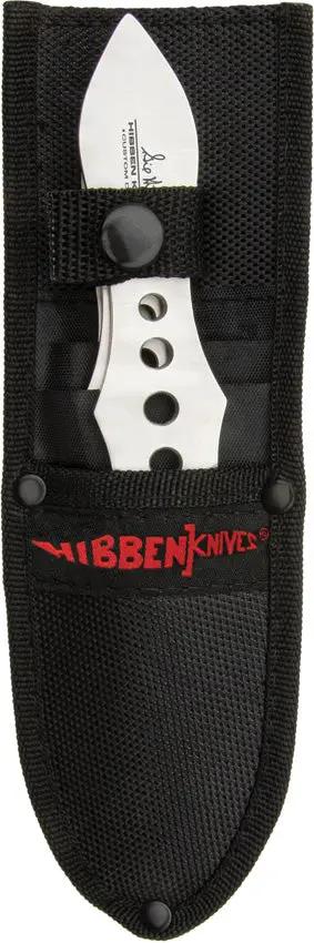 Hibben Master Thrower Set GH5118 Three Knife Throwing Kit With Satin 3Cr13 Blades And Nylon Belt Sheath For Enthusiasts by Hibben