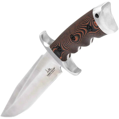 Hibben Tundra Toothpick GH5122 Fixed Blade Knife Premium Satin 420HC Blade With Micarta Handle For Outdoor Enthusiasts by Hibben