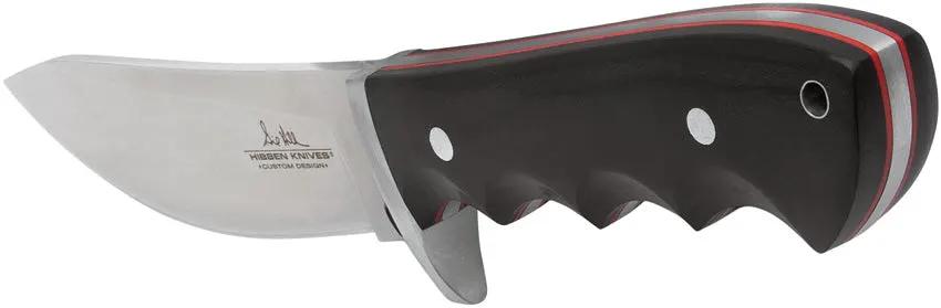 Hibben Pro Hunter Drop Point Knife GH5124 For Outdoorsmen Durable 5Cr15MoV Steel Leather Sheath by Hibben