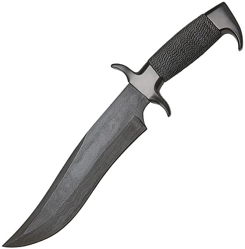 Hibben Highlander Bowie Damascus GH627D by Hibben
