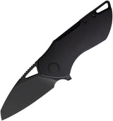 Grissom Knife & Tool Riverstone Framelock Black RIVERSTONE BLK by Grissom Knife & Tool