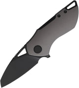 Grissom Knife & Tool Riverstone Framelock Blk/Gray RIVERSTONE BG by Grissom Knife & Tool
