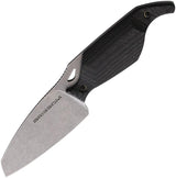 Grissom Knife & Tool Riverstone Fixed Blade Micarta RIVERSTONE-FIXED-BLACK-MICARTA by Grissom Knife & Tool