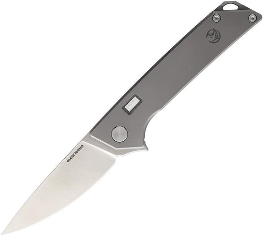 Glow Rhino Reactor Framelock KNIFE-101-TI-S35VN-XG by Glow Rhino