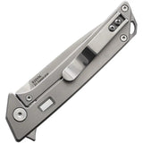 Glow Rhino Reactor Framelock Knife - Titanium Frame With S35VN Blade And Tritium Inserts by Glow Rhino