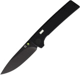Glow Rhino Fermi Linerlock Black/ Green FERMI-Z-G10-Z-D2-XG-GG by Glow Rhino