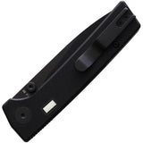 Glow Rhino Fermi Linerlock Black/ Black FERMI-Z-G10-Z-D2-XG-ZG by Glow Rhino