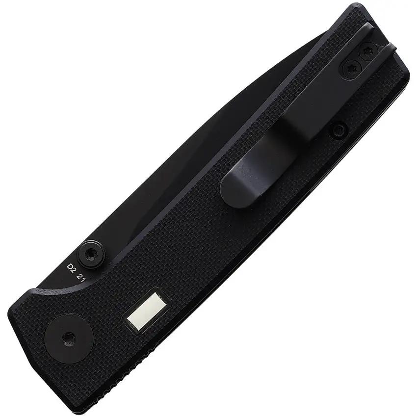 Glow Rhino Fermi Linerlock Black/ Yellow FERMI-Z-G10-Z-D2-XG-YG by Glow Rhino