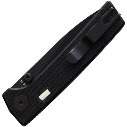 Glow Rhino Fermi Linerlock Black/ Yellow FERMI-Z-G10-Z-D2-XG-YG by Glow Rhino