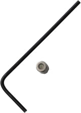 Glow Rhino Rockwall Thumbstud - Satin Stainless CNC Machined Tritium Lamp For Tactile Knife Co Rockwall by Glow Rhino