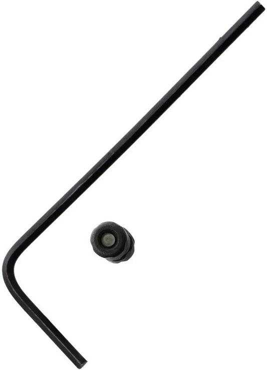 Glow Rhino Rockwall Thumbstud Black Single Sided Tritium Lamp For Tactile Knife Co Rockwall by Glow Rhino