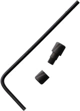 Glow Rhino Rockwall Thumbstud Black Single Sided Tritium Lamp For Tactile Knife Co Rockwall by Glow Rhino