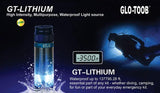 Glo-Toob Lithium Series Green - Compact, 360 Viewable LED, 11 Modes, Splashproof Tailcap by Glo-Toob