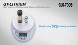 Glo-Toob Lithium Series Green - Compact, 360 Viewable LED, 11 Modes, Splashproof Tailcap by Glo-Toob