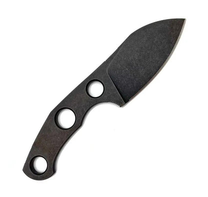 Giant Mouse GMF1-F Fixed Blade Knife M390 One Piece Leather Belt Sheath Precision EDC For Outdoors And Collectors by Giant Mouse