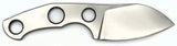 Giant Mouse GMF1 FS Fixed Blade Knife M390 Satin Blade One Piece Construction Leather Belt Sheath For EDC Enthusiasts by Giant Mouse
