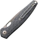 Giant Mouse Ace Reo Linerlock Knife With MagnaCut Satin Blade And Denim Micarta Handle For EDC Enthusiasts by Giant Mouse
