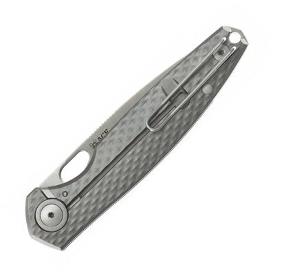 Giant Mouse Ace Reo Framelock Titanium Knife With MagnaCut Satin Blade For EDC Enthusiasts by Giant Mouse