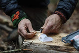 Go Prepared Survival Spartan Fire Multi-Use Tinder SF676 - Made in USA Waterproof Wind-Resistant, 12+ Fires Per Pack by Go Prepared Survival