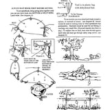 Go Prepared Survival GPS Speedhook Kit MC83 - 25 Foot Fleck Line With Swivel Number Six Hook Dehydrated Bait by Go Prepared Survival